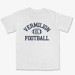 Vermilion Catholic High School Classic Football Premium Heavyweight T-shirt