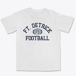 Ft. Detrick Classic Football Premium Heavyweight T-shirt