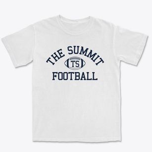 The Summit School Classic Football Premium Heavyweight T-shirt