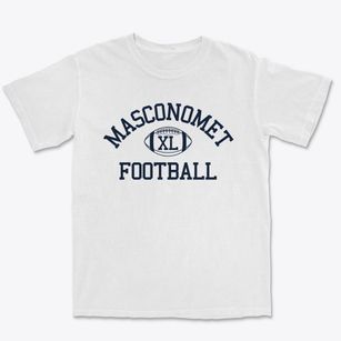 Masconomet Regional High School Classic Football Premium Heavyweight T-shirt
