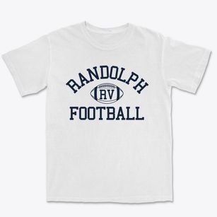 Randolph Vocational Technical Center Classic Football Premium Heavyweight T-shirt