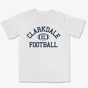 Clarkdale Attendance Center Classic Football Premium Heavyweight T-shirt