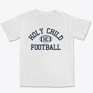 Holy Child School Classic Football Premium Heavyweight T-shirt