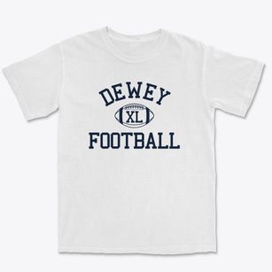 Dewey International Studies Classic Football Premium Heavyweight T-shirt