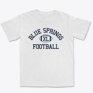 Blue Springs South High School Classic Football Premium Heavyweight T-shirt