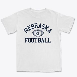 Nebraska Christian School Classic Football Premium Heavyweight T-shirt