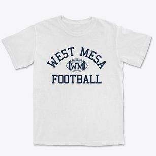 West Mesa High School Classic Football Premium Heavyweight T-shirt