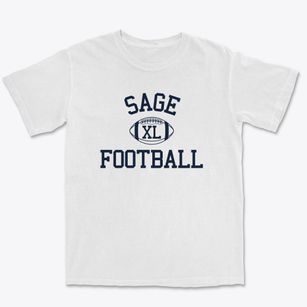 Sage Junior High School Classic Football Premium Heavyweight T-shirt