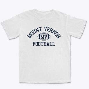 Mount Vernon High School Classic Football Premium Heavyweight T-shirt