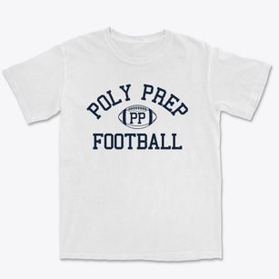 Poly Prep Classic Football Premium Heavyweight T-shirt