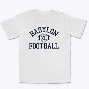 Babylon Christian School Classic Football Premium Heavyweight T-shirt