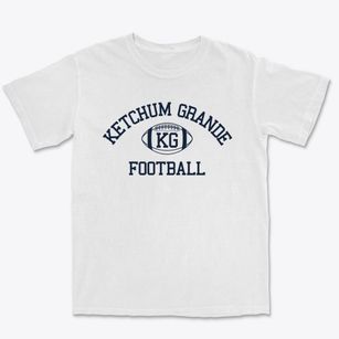 Ketchum Grande School Classic Football Premium Heavyweight T-shirt