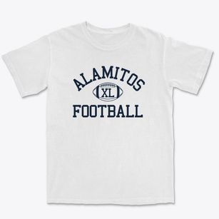 Alamitos Intermediate School Classic Football Premium Heavyweight T-shirt