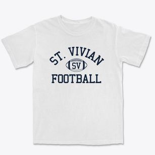 St. Vivian Classic Football Premium Heavyweight T-shirt