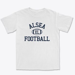 Alsea School Classic Football Premium Heavyweight T-shirt