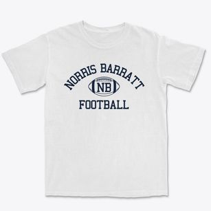 Norris Barratt School Classic Football Premium Heavyweight T-shirt