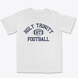 Holy Trinity Lutheran School Classic Football Premium Heavyweight T-shirt