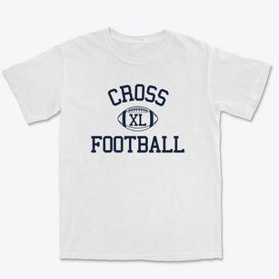 Cross High School Classic Football Premium Heavyweight T-shirt