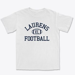 Laurens High School Classic Football Premium Heavyweight T-shirt
