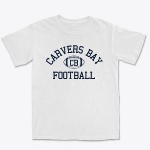 Carvers Bay High School Classic Football Premium Heavyweight T-shirt