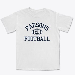 Parsons Junior High School Classic Football Premium Heavyweight T-shirt