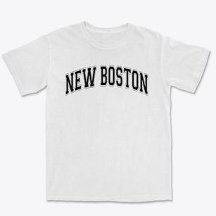 New Boston Middle School Varsity Arch Premium Heavyweight T-shirt