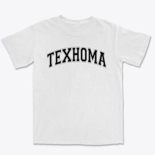Texhoma Elementary School Varsity Arch Premium Heavyweight T-shirt