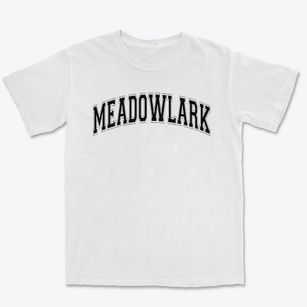 Meadowlark Elementary School Varsity Arch Premium Heavyweight T-shirt