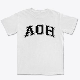 Aoh Christian School Varsity Arch Premium Heavyweight T-shirt