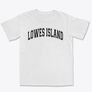 Lowes Island Elementary School Varsity Arch Premium Heavyweight T-shirt