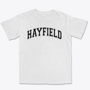 Hayfield Secondary School Varsity Arch Premium Heavyweight T-shirt