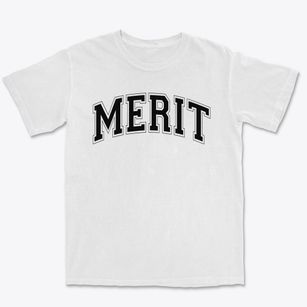 Merit School Varsity Arch Premium Heavyweight T-shirt