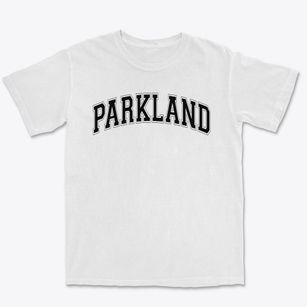 Parkland Lutheran School Varsity Arch Premium Heavyweight T-shirt