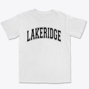 Lakeridge Elementary School Varsity Arch Premium Heavyweight T-shirt