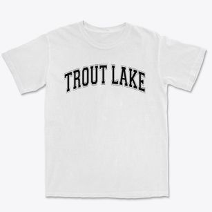 Trout Lake School Varsity Arch Premium Heavyweight T-shirt