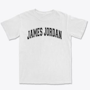 James Jordan Middle School Varsity Arch Premium Heavyweight T-shirt