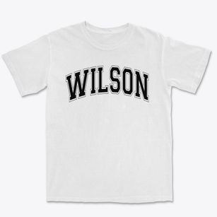 Wilson Elementary School Varsity Arch Premium Heavyweight T-shirt