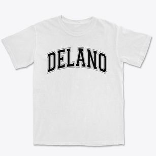 Delano High School Varsity Arch Premium Heavyweight T-shirt