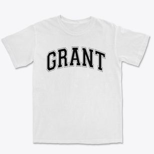 Grant Middle School Varsity Arch Premium Heavyweight T-shirt