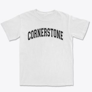 Cornerstone Christian Center Varsity Arch Premium Heavyweight T-shirt