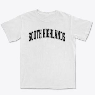 South Highlands Elementary School Varsity Arch Premium Heavyweight T-shirt