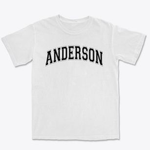 Anderson School Varsity Arch Premium Heavyweight T-shirt