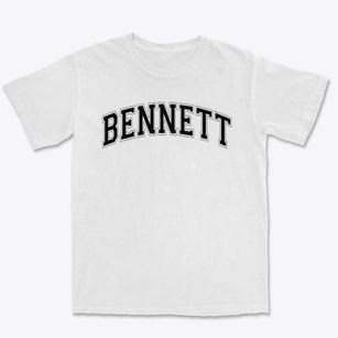 Bennett Middle School Varsity Arch Premium Heavyweight T-shirt