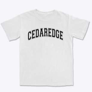 Cedaredge High School Varsity Arch Premium Heavyweight T-shirt