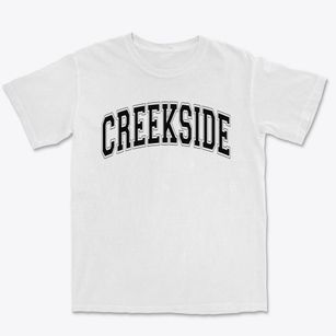 Creekside Elementary School Varsity Arch Premium Heavyweight T-shirt