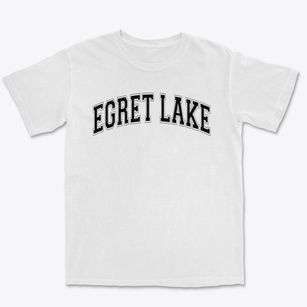 Egret Lake Community School Varsity Arch Premium Heavyweight T-shirt