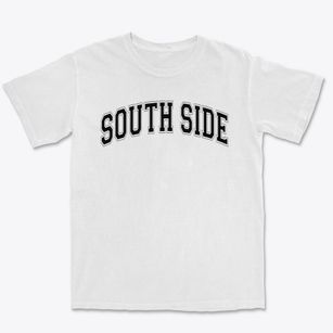South Side Educational Center Varsity Arch Premium Heavyweight T-shirt