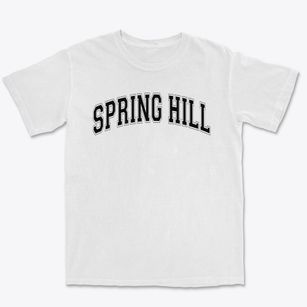 Spring Hill Middle School Varsity Arch Premium Heavyweight T-shirt