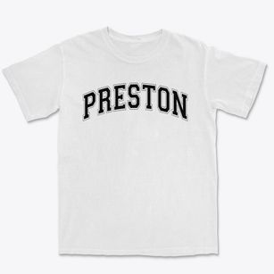 Preston Junior High School Varsity Arch Premium Heavyweight T-shirt