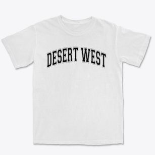 Imagine Desert West Varsity Arch Premium Heavyweight T-shirt